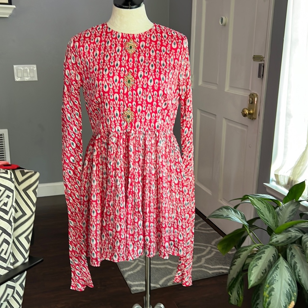 Basanti Print Dress Top Only